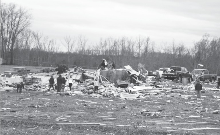 A Divine Warning: Tornado Strikes in Virginia