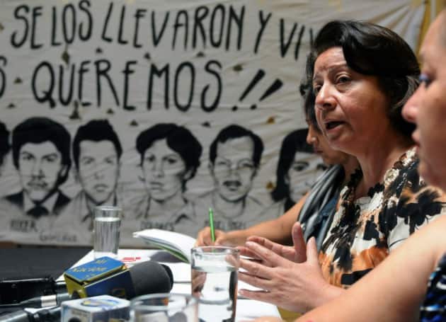 Bertha Caceres, former coordinator of the Committee of Relatives of Detained and Disappeared in Honduras.