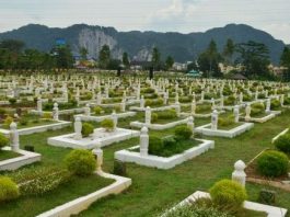 Muslim graveyard, Malaysia