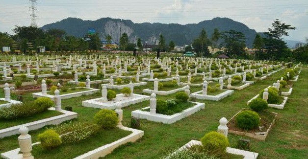 Muslim graveyard, Malaysia