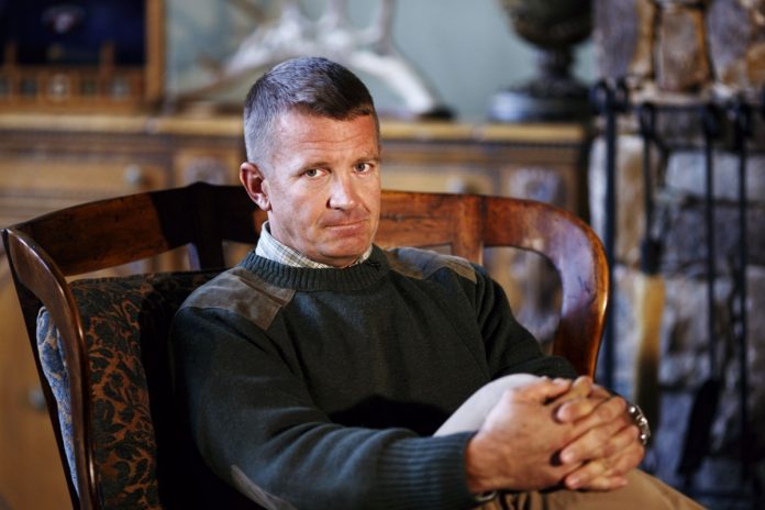 Erik Prince. via Melissa Golden/Redux