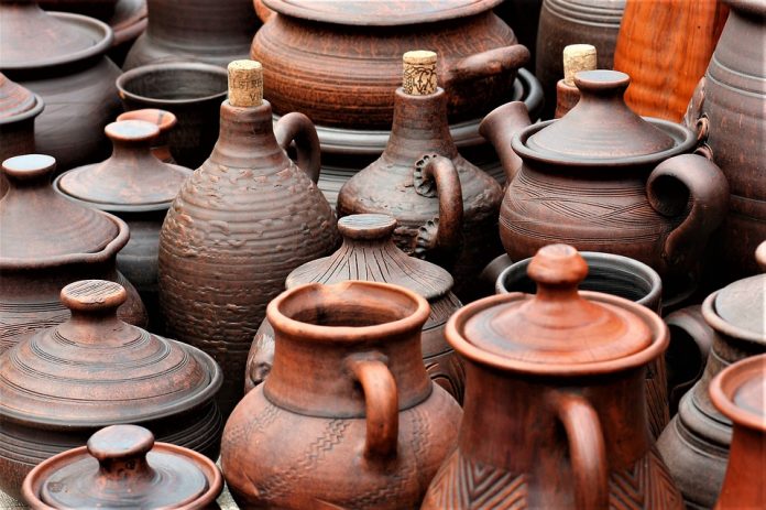 Clay water pots
