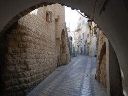 Bethlehem in the West Bank, Palestine, is said to be the birthplace of Jesus. Credit: Mosmas