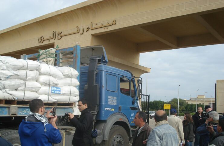 Rafah Crossing. UNSC Resolution 2720 demands that the use of available routes and border crossings be facilitated.Credit: Al Jazeera English