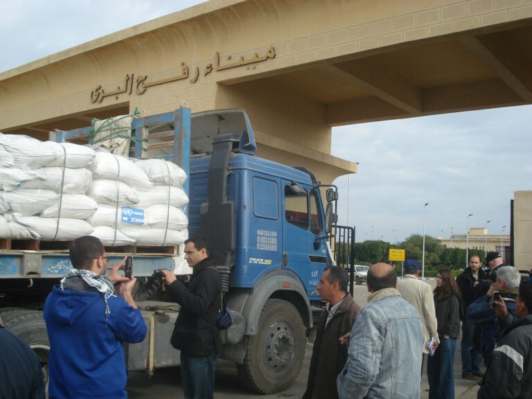 Rafah Crossing. UNSC Resolution 2720 demands that the use of available routes and border crossings be facilitated.Credit: Al Jazeera English