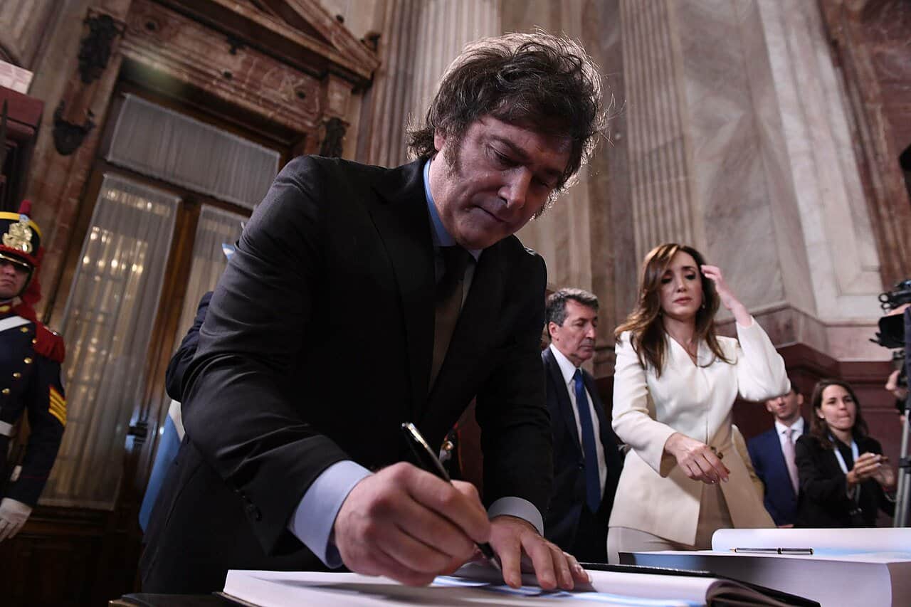 Javier Milei was sworn in as Argentina’s president on December 10 and immediately began working.