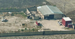 Caption: Arieal view of the Izaguirre ranch in Teuchitlán in Mexico Photo Source:RNZ AFP/ Ulises Ruiz