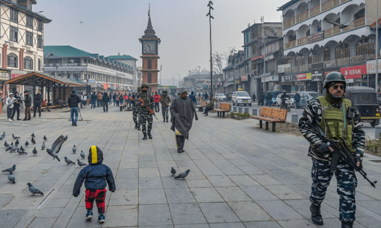 Kashmir is widely described as one of the world's most militarized zones, with hundreds of thousands of Indian troops deployed in the region. An environment of constant military presence, checkpoints, and surveillance that significantly impacts daily life, human rights, and political freedoms for its residents. Photo Source: Tauseef Mustafa/APF/Getty