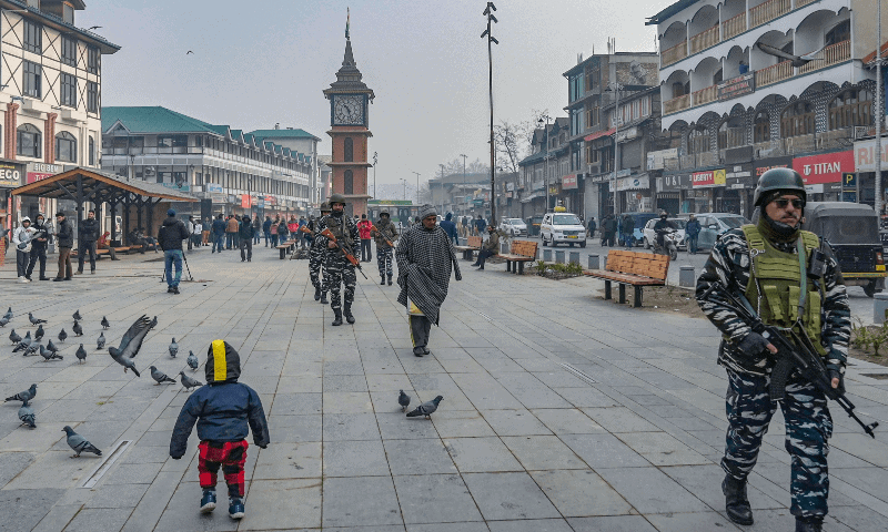 Kashmir is widely described as one of the world's most militarized zones, with hundreds of thousands of Indian troops deployed in the region. An environment of constant military presence, checkpoints, and surveillance that significantly impacts daily life, human rights, and political freedoms for its residents. Photo Source: Tauseef Mustafa/APF/Getty